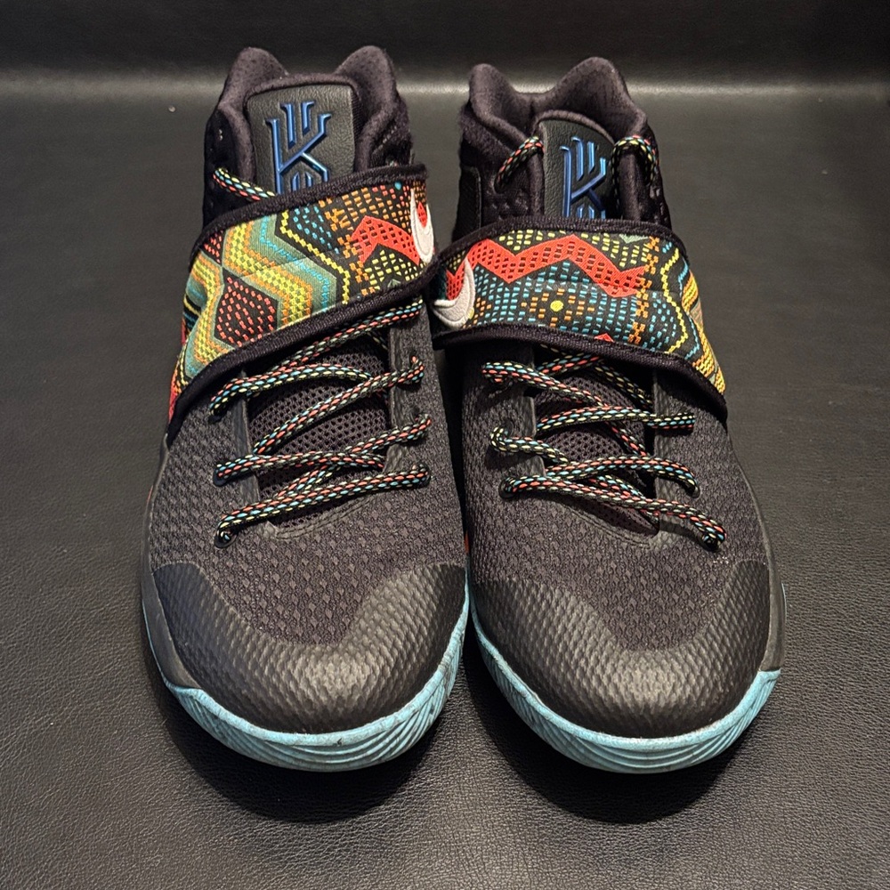 Nike Kyrie 2 Kids Black Multicolor Sneakers